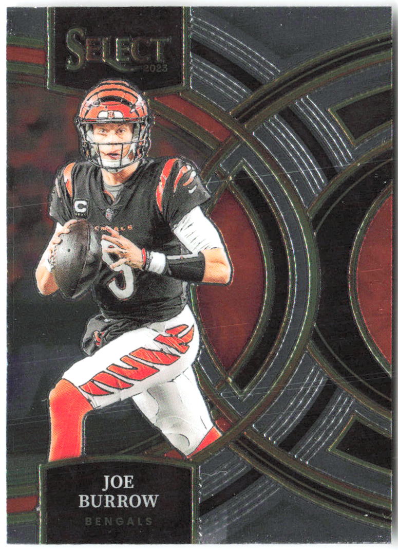 Joe Burrow Panini Select 165 2023 Cincinnati Bengals