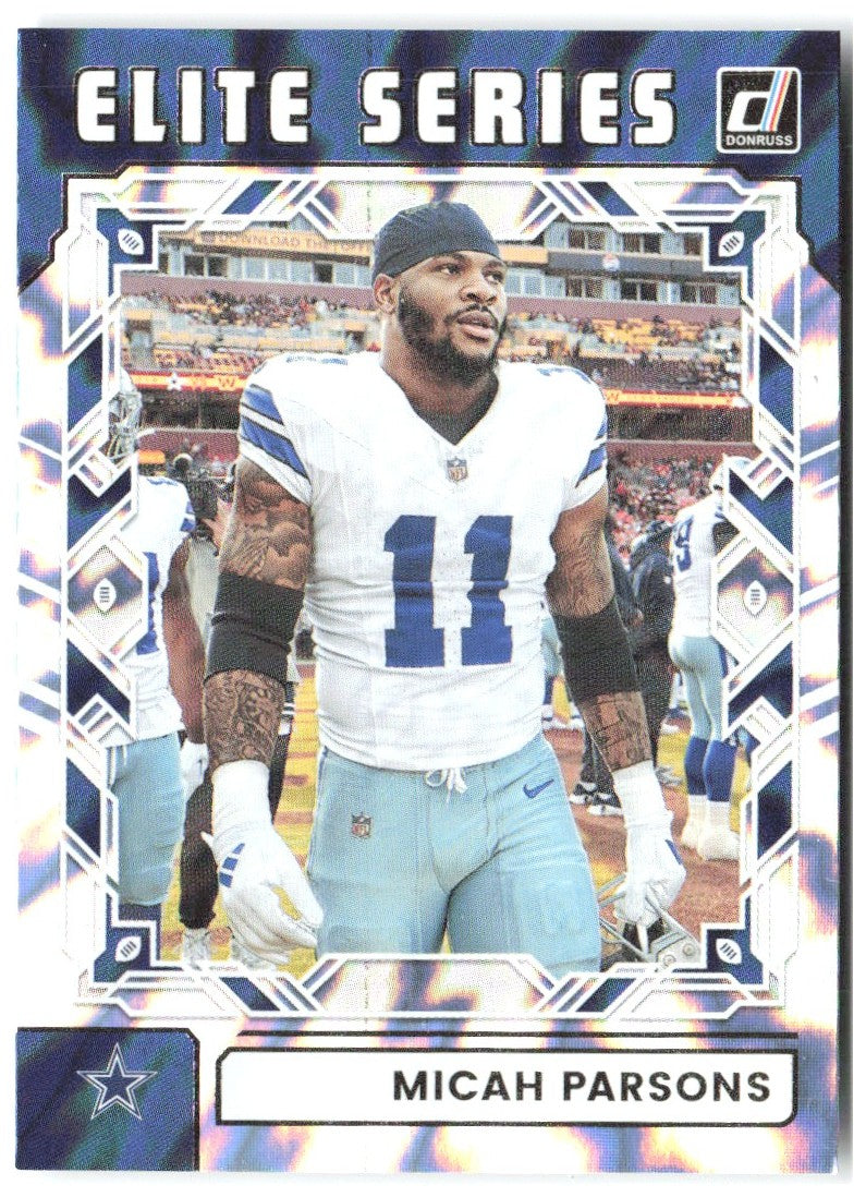 Micah Parsons Donruss - The Elite Series TES-MPA 2025 Dallas Cowboys