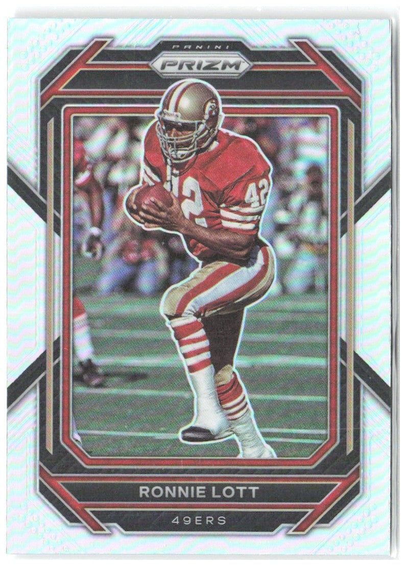 Ronnie Lott Panini Prizm - Silver 272 2022 San Francisco 49ers