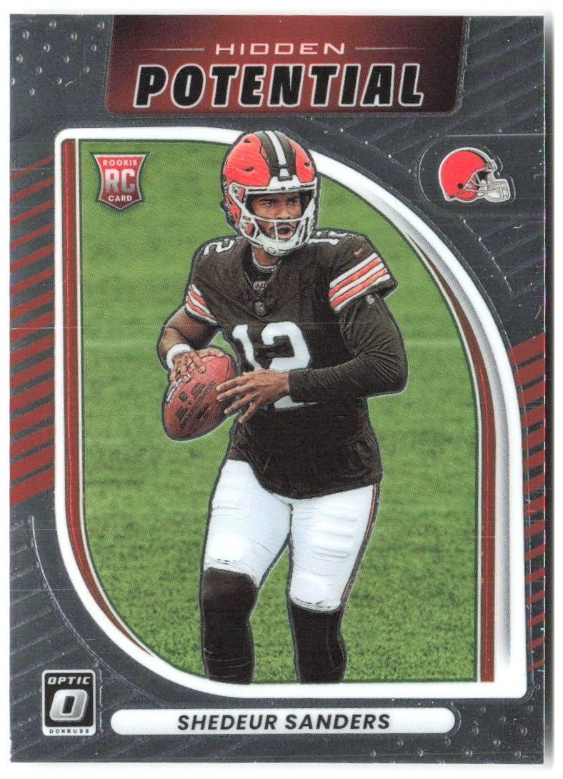 Shedeur Sanders Donruss Optic - Hidden Potential 20 2025 Cleveland Browns