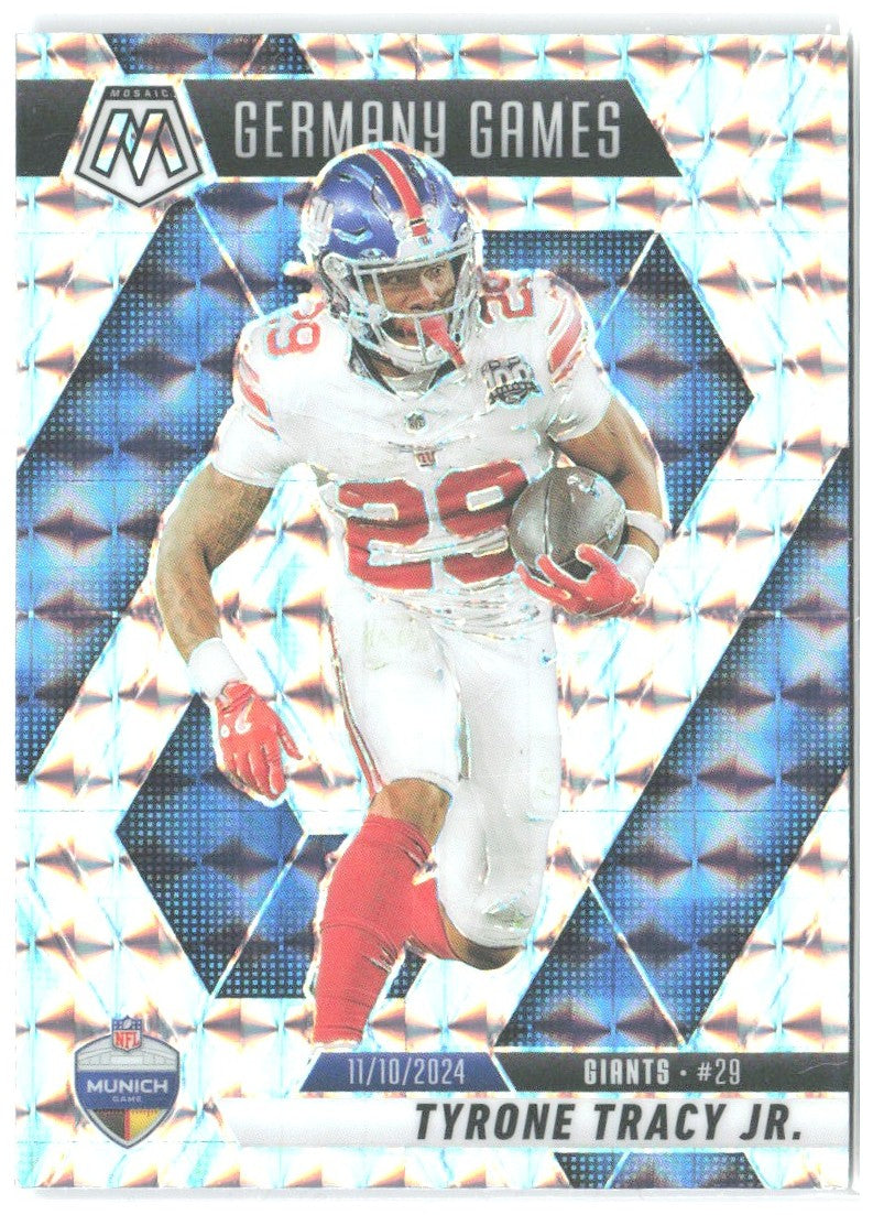 Tyrone Tracy Jr. Panini Mosaic - Mosaic 259 2025 New York Giants