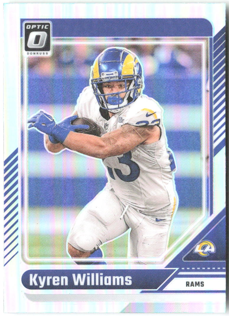 Kyren Williams Donruss Optic - Holo 114 2024 Los Angeles Rams