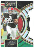 Zach Harrison Select - Black and Green Prizms Die Cuts 120 2023 Atlanta Falcons