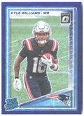 Kyle Williams Donruss - Optic Rated Rookies Blue Scope 327 2025 Patriots