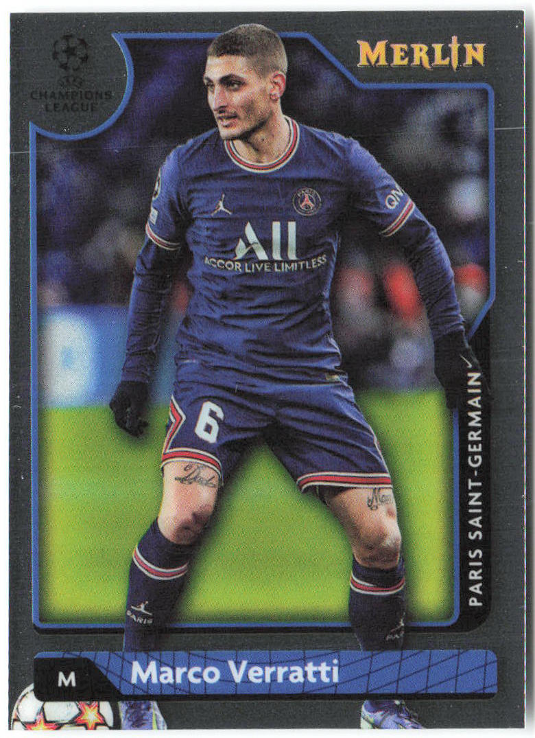 Marco Verratti Merlin UEFA Champions League 88 2021-22 Paris Saint-Germain