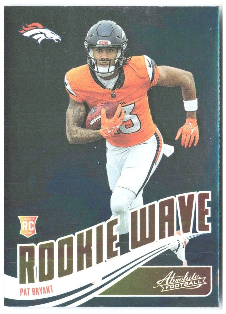 Pat Bryant Panini Absolute - Rookie Wave RW-PBT 2025 Denver Broncos