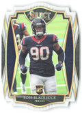 Ross Blacklock Panini Select - White Prizm Die Cut 194 2020 Houston Texans