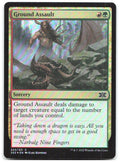 Ground Assault Foil C Double Masters 2022 223 NM Karl Kopinski