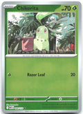 Chikorita Reverse Holo Common ME01 Mega Evolution 008/132 NM kamonabe