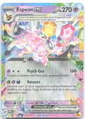 Espeon ex Holo Double Rare SV: Prismatic Evolutions 034/131 NM 5ban Graphics