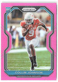 Collin Johnson Panini Prizm - Prizm Pink 353 2020 Jacksonville Jaguars