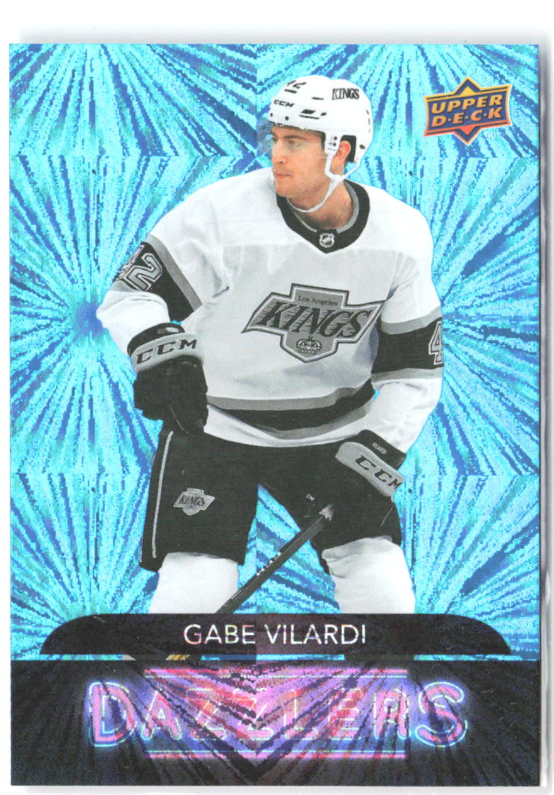 Gabe Vilardi Upper Deck - Dazzlers Blue DZ-72 2020-21 Los Angeles Kings