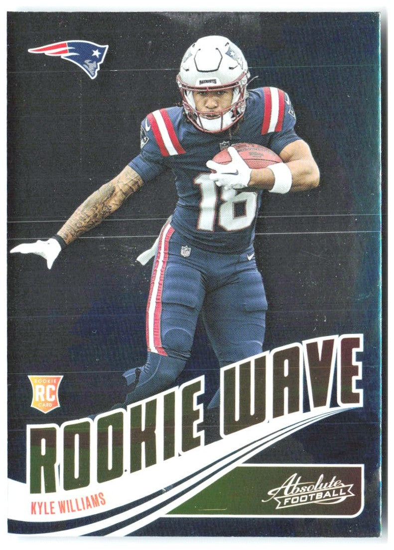 Kyle Williams Panini Absolute - Rookie Wave RW-KWS 2025 New England Patriots