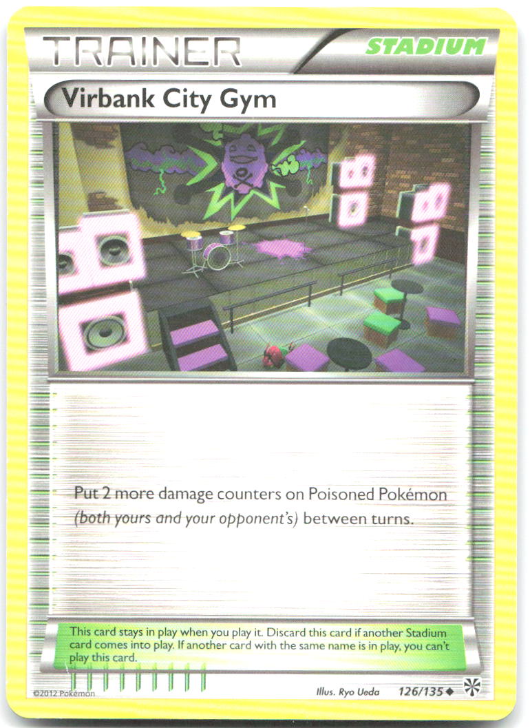 Virbank City Gym Uncommon Plasma Storm 126/135 LP Ryo Ueda