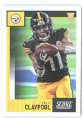 Chase Claypool Chronicles - 2020 Score Update Rookies Silver 453 2020 Steelers