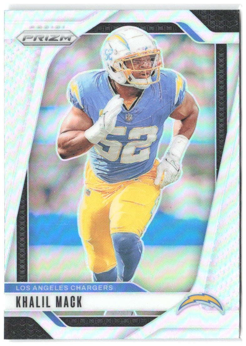 Khalil Mack Panini Prizm - Silver 162 2024 Los Angeles Chargers
