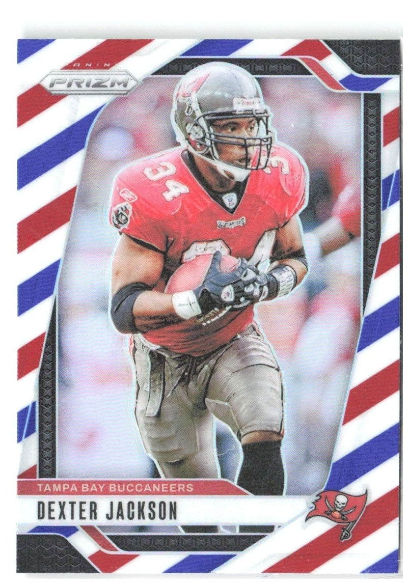 Dexter Jackson Panini Prizm - Red White and Blue 276 2024 Tampa Bay Buccaneers
