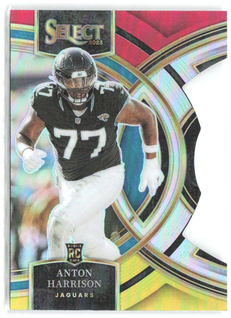 Anton Harrison Select - Red and Yellow Prizms Die Cuts 101 2023 Jaguars