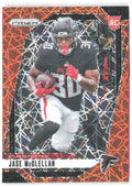 Jase McClellan Panini Prizm - Lazer 342 2024 Atlanta Falcons