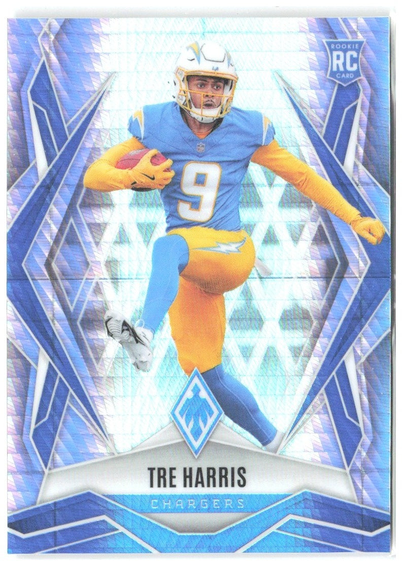 Tre Harris Panini Phoenix - Silver Hyper Prizm 160 2025 Los Angeles Chargers