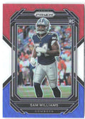 Sam Williams Panini Prizm - Red White and Blue 393 2022 Dallas Cowboys