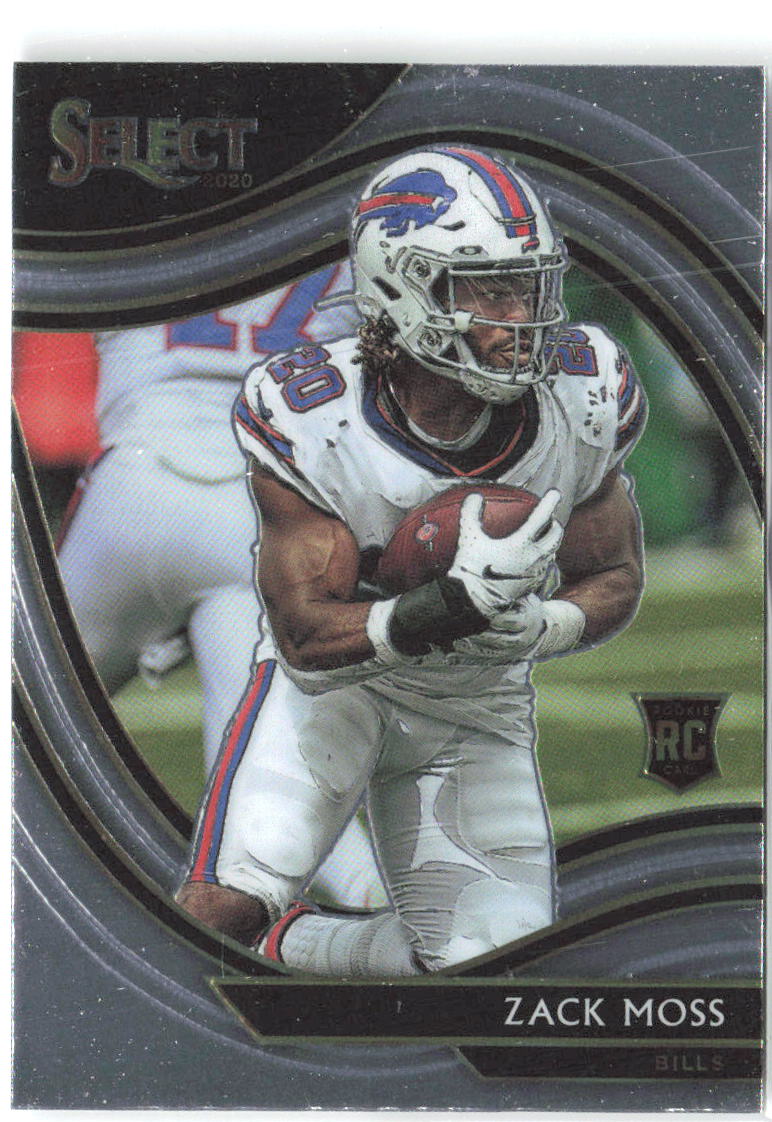 Zack Moss Panini Select 369 2020 Buffalo Bills RC