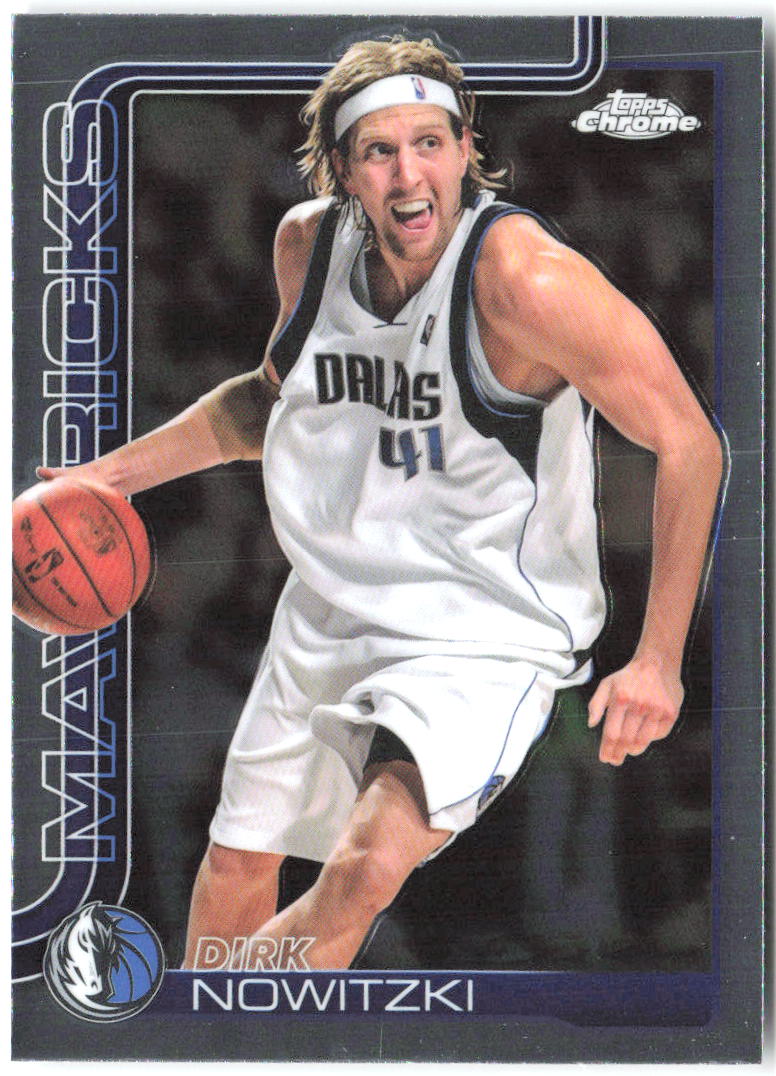 Dirk Nowitzki Topps Chrome 246 2025-26 Dallas Mavericks