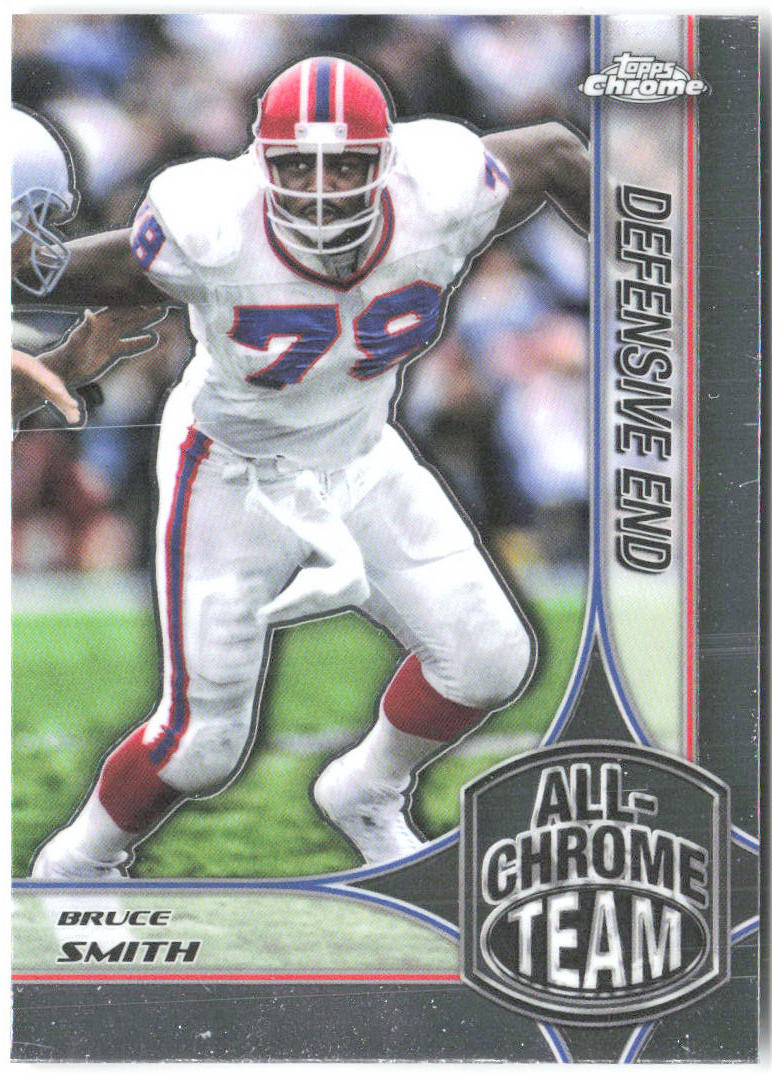 Bruce Smith Topps Chrome - All-Chrome Team Refractor ACT-13 2024 Buffalo Bills