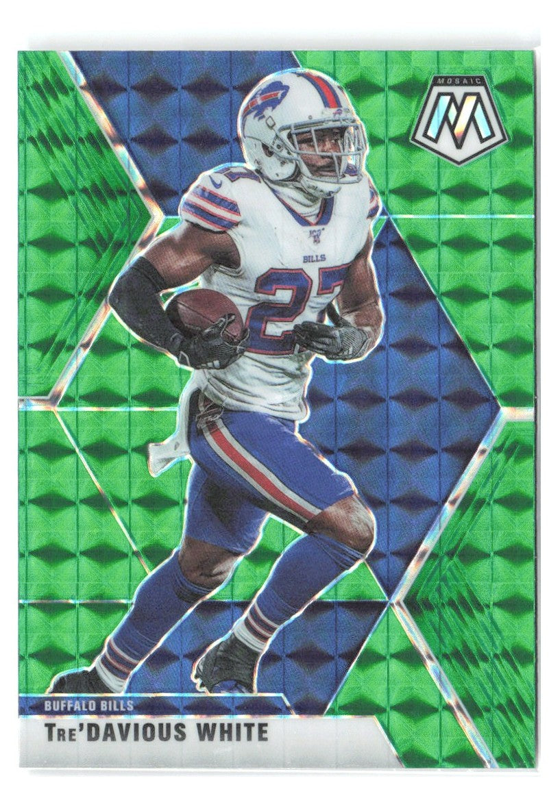 Tre'Davious White Panini Mosaic - Prizm Green 31 2020 Buffalo Bills