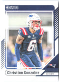 Christian Gonzalez Donruss 77 2024 New England Patriots