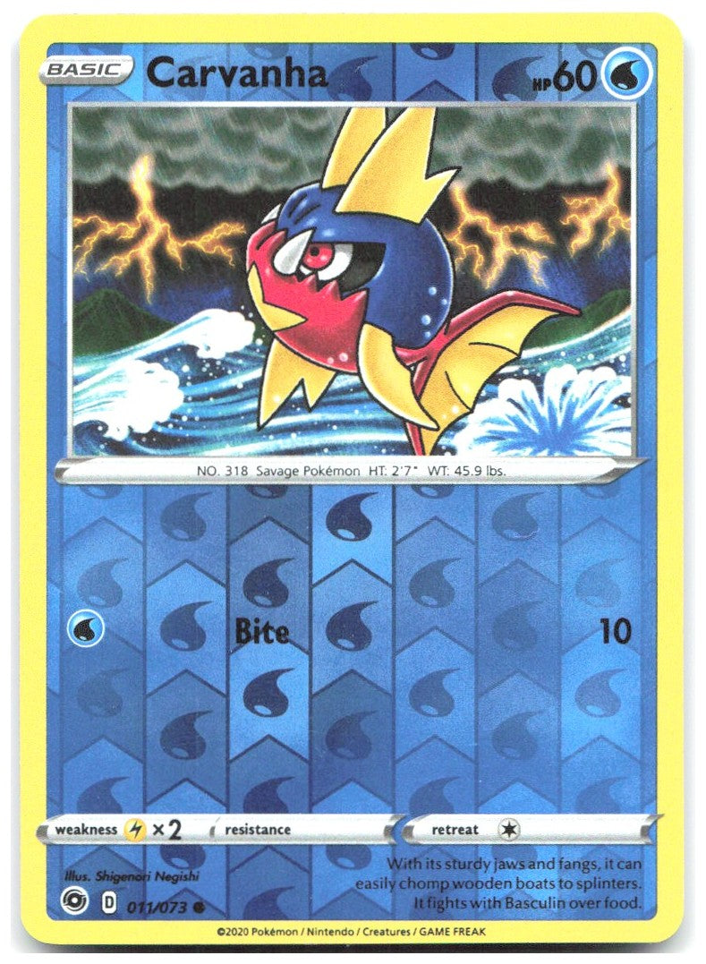 Carvanha Reverse Holo Common Champion's Path 11/73 NM Shigenori Negishi
