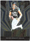 Trevor Lawrence Panini Select - Turbocharged TUR-TLA 2023 Jacksonville Jaguars
