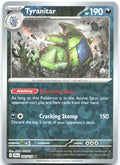 Tyranitar Reverse Holo Rare SV09: Journey Together 095/159 NM AKIRA EGAWA