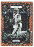 Jameis Winston Panini Prizm - Lazer 214 2023 New Orleans Saints