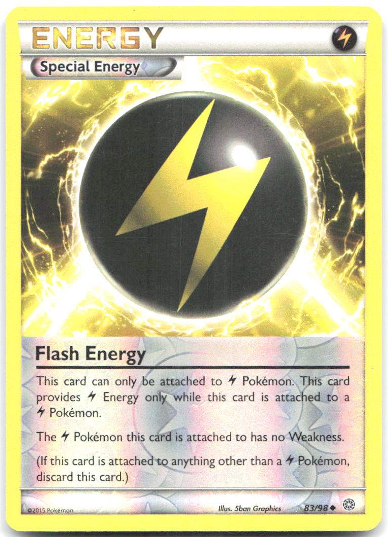 Flash Energy Reverse Holo Uncommon XY Ancient Origins 83/98 NM 5ban Graphics