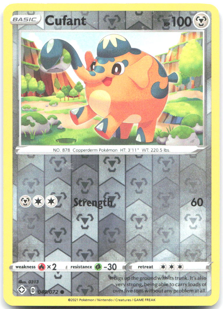 Cufant Reverse Holo Common Shining Fates 049/072 NM 0313