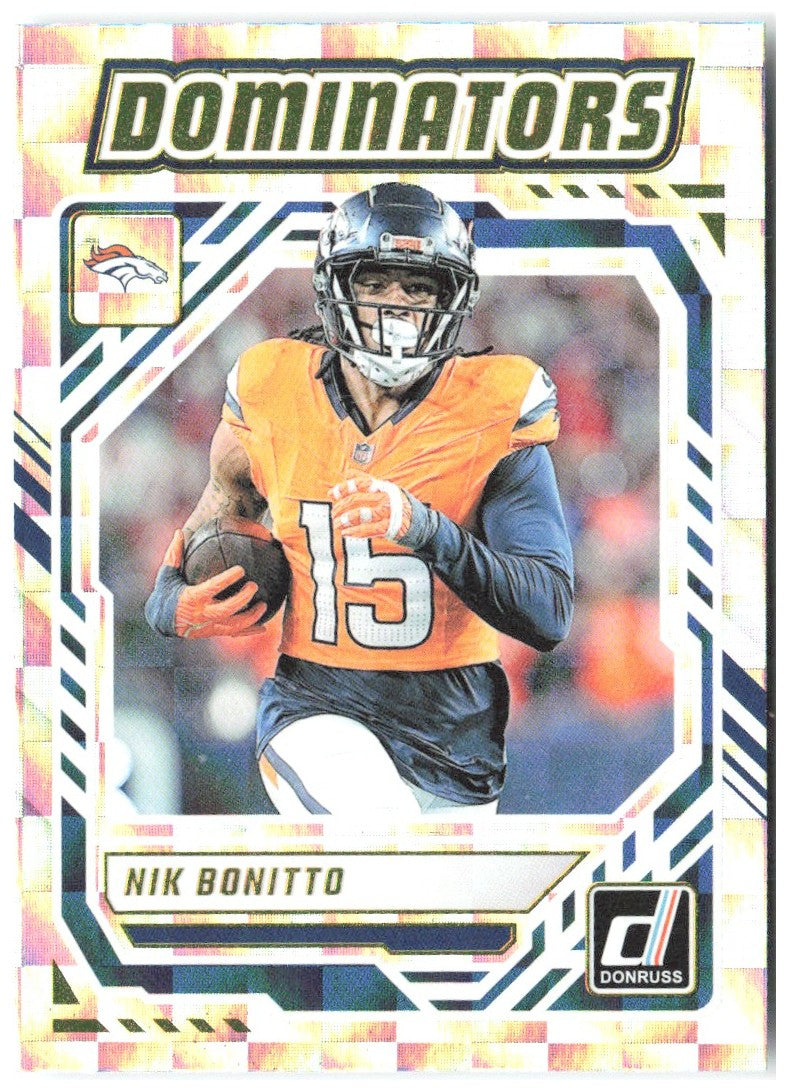 Nik Bonitto Donruss - Dominators DOM-NBO 2025 Denver Broncos