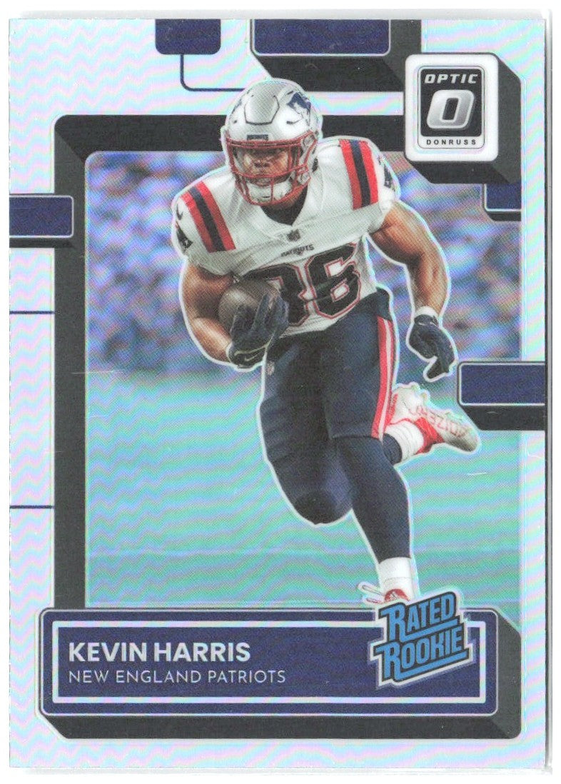 Kevin Harris Donruss Optic - Holo 283 2022 New England Patriots