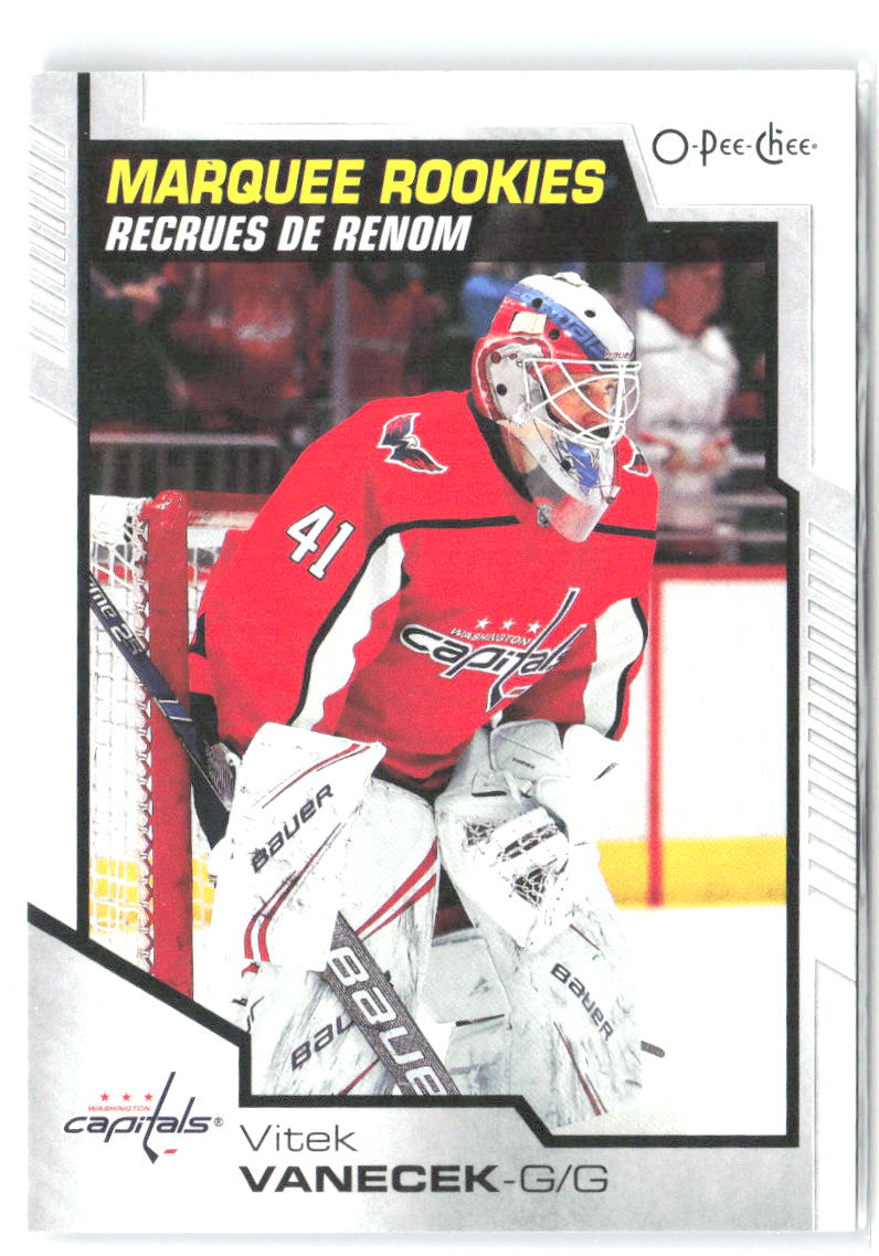Vitek Vanecek Upper Deck O-Pee-Chee Update 637 2020-21 Washington Capitals RC