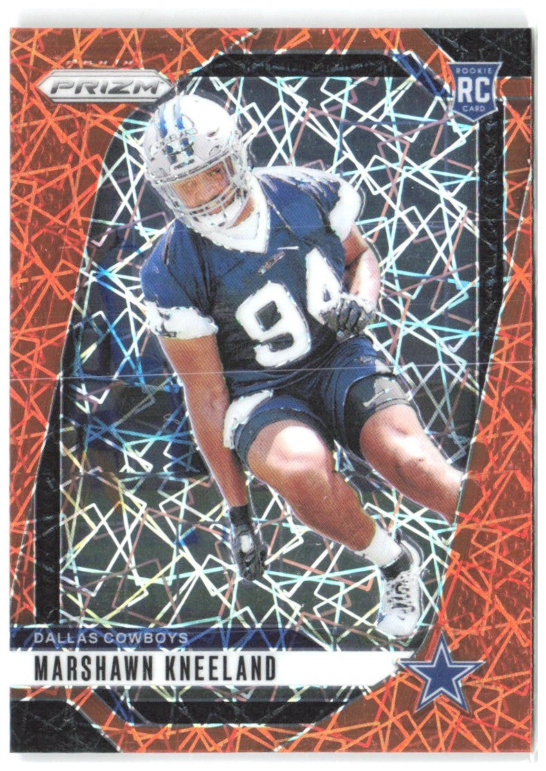 Marshawn Kneeland Panini Prizm - Lazer 373 2024 Dallas Cowboys