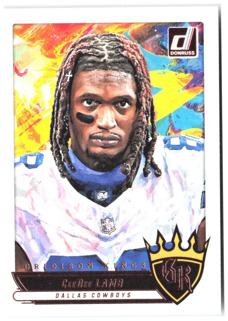 CeeDee Lamb Donruss - Gridiron Kings GK-CLB 2025 Dallas Cowboys
