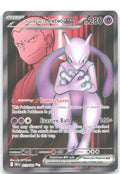 Team Rocket's Mewtwo ex Ultra Rare SV10 Destined Rivals 213/182 NM 5ban Graphics
