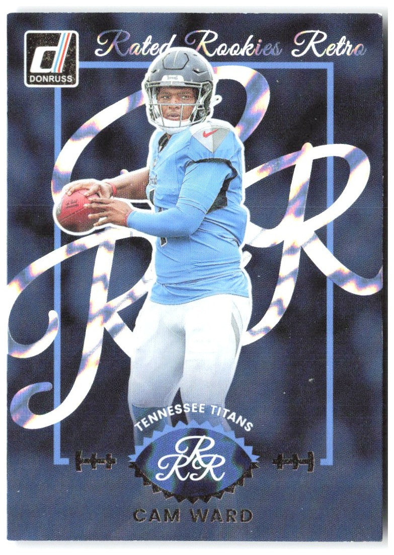 Cam Ward Donruss - Rated Rookies Retro 2 2025 Tennessee Titans