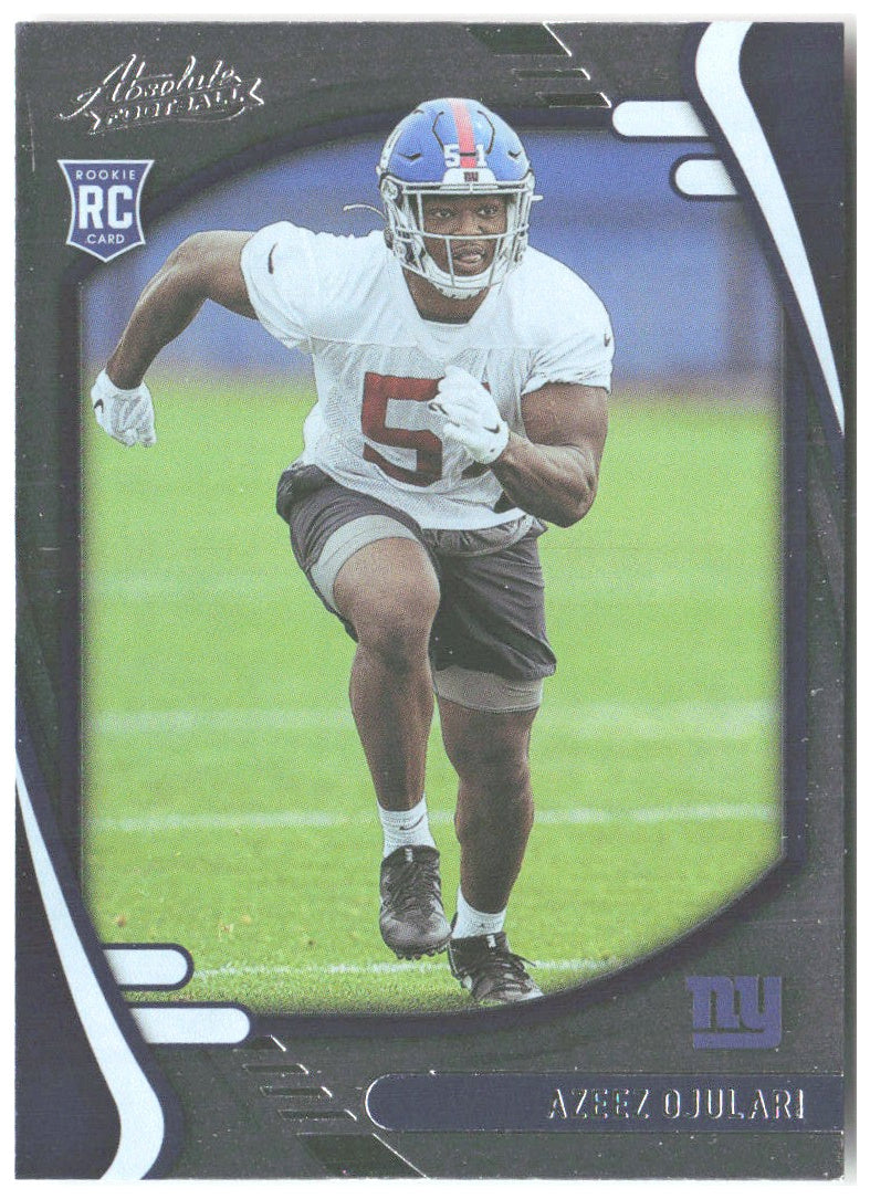 Azeez Ojulari Panini Absolute - Retail 159 2021 New York Giants RC