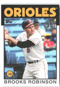 Brooks Robinson 1986 Topps 35th Anniversary (Series One) 86B-56 2021 Orioles
