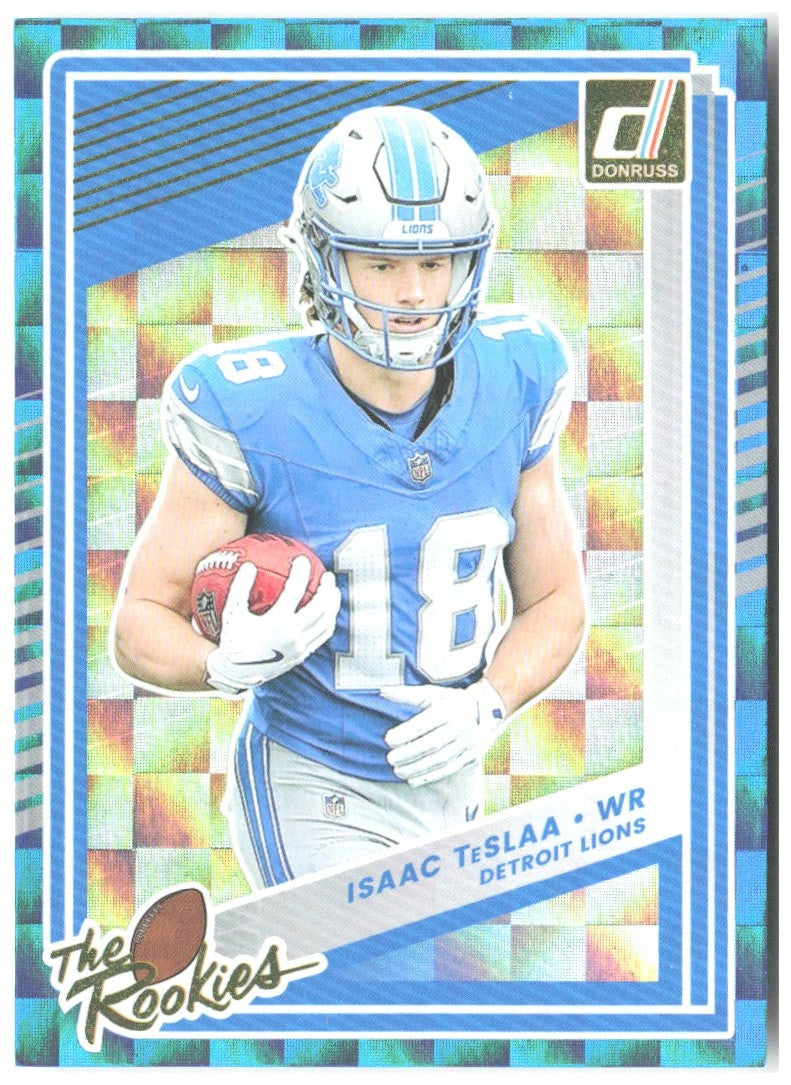 Isaac TeSlaa Donruss - The Rookies 35 2025 Detroit Lions