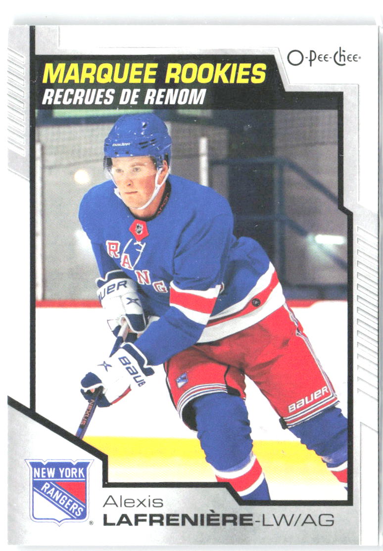 Alexis Lafreniere Upper Deck - 2020-21 O-Pee-Chee Update 650 2020-21 New York Rangers RC