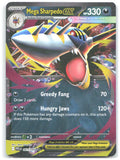 Mega Sharpedo ex Holo Double Rare Phantasmal Flames 061/094 NM 5ban Graphics