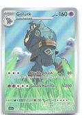 Golurk Holo Illustration Rare SV: Black Bolt 123/086 NM Shinya Mizuno