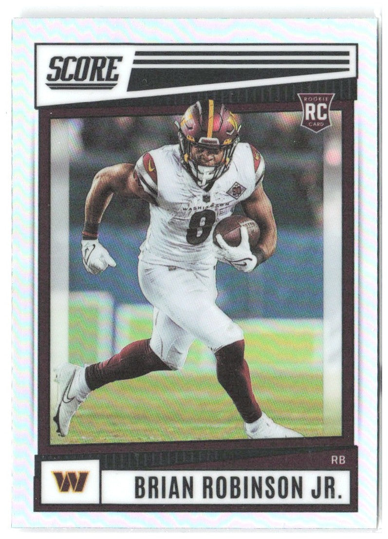 Brian Robinson Jr. Chronicles - Score Premium Rookies Silver SP-338 2022